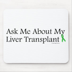 Ask Me Liver Mouse Mat