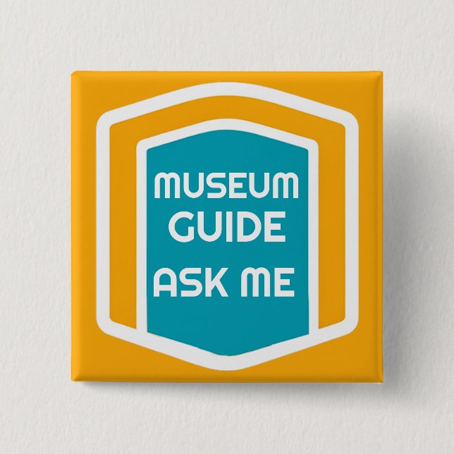 Ask Me Museum Guide Button (Front)