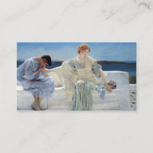 Ask Me No More by Alma Tadema Wedding Enclosure Card