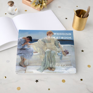 Ask Me No More by Alma Tadema, Wedding Guest Book