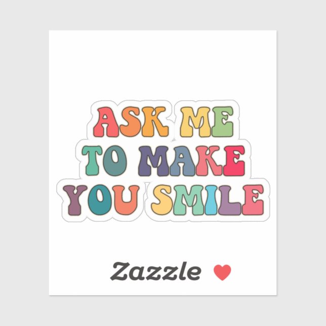 Ask me to make you smile (Sheet)