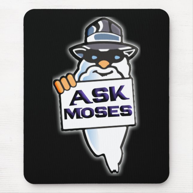 Ask Moses Mouse Mat (Front)