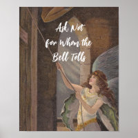 Ask Not for Whom the Bell Tolls Idiom + Angel