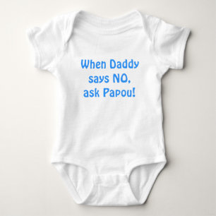Ask Papou! Baby Bodysuit