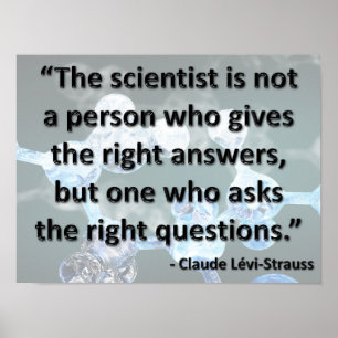 Ask The Right Questions Poster