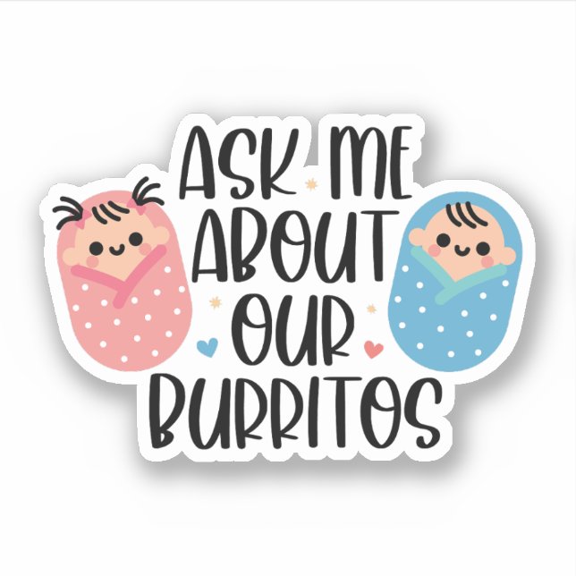 Ask Us About Our Burritos Funny L and D Nurse Gift (Front)