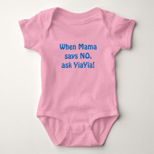 Ask YiaYia! Baby Bodysuit