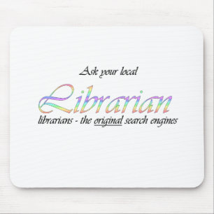 Ask your local librarian mouse mat