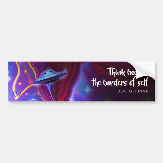 Asket of Temmer "Beyond" Bumper Sticker (Front)