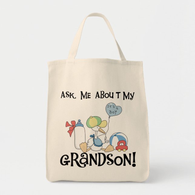 ASKGRANDSONSTORK TOTE BAG (Front)