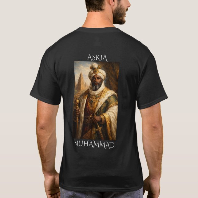 Askia Muhammad T-Shirt (Back)