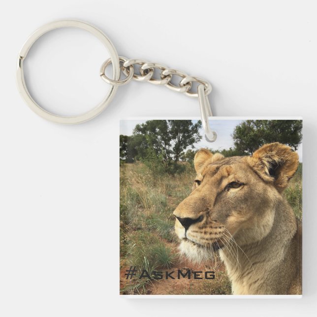 #AskMeg Key Chain (Front)