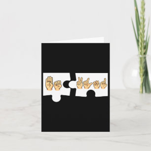Asl Alphabet American Sing Language Asl Teacher Be Card