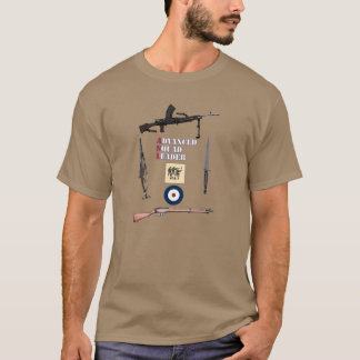 ASL British First Line Squad with Weapon Border T-Shirt