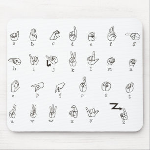 ASL Chart Mousepad
