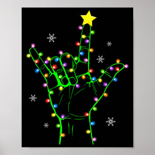Asl Christmas Christmas Tree Lights American Sign 