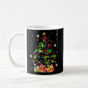 Asl Christmas Tree Xmas Lights Asl Sign Language H Coffee Mug