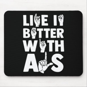 ASL Deaf Awareness and Sign Language 2 Mouse Mat