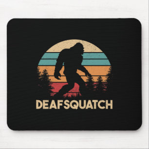 Asl Deaf Awareness Hearing Loss Sign Language And  Mouse Mat