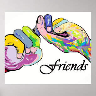 ASL Friends Poster