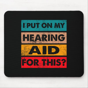 Asl Fun Deaf Pride Awareness Sign Languages Hearin Mouse Mat