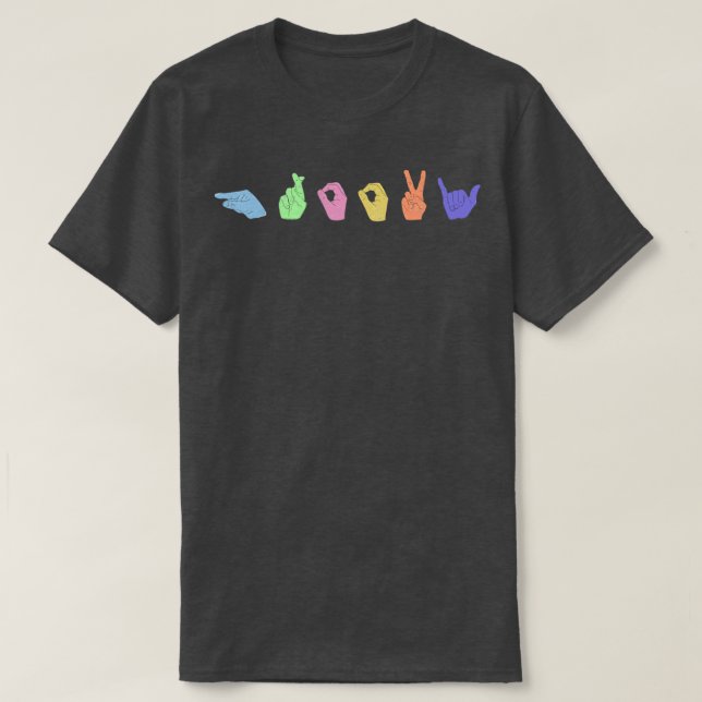 ASL Groovy T-Shirt (Design Front)