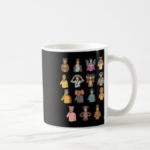 Asl Hand Gesture Deaf Hearing Loss Awareness Boy Coffee Mug