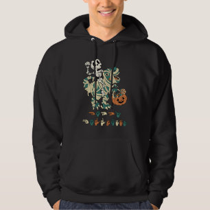 ASL Happy Halloween II - Cute Spooky Season Hoodie