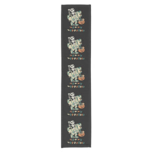 ASL Happy Halloween II - Cute Spooky Season Short Table Runner