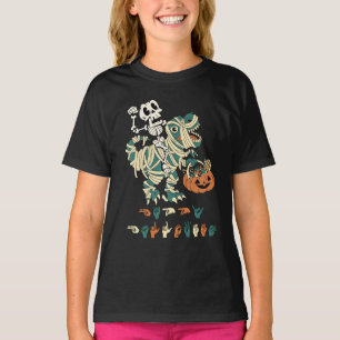 ASL Happy Halloween II - Cute Spooky Season T-Shirt