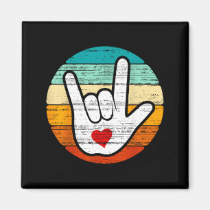 Asl I Love You, Sign Language Heart Love Valentine Magnet