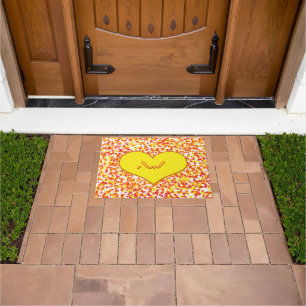 ASL-I Love You with Heart by Shirley Taylor Doormat