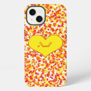 ASL-I Love You with Heart by Shirley Taylor iPhone 13 Case