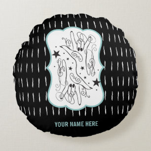 ASL ILY Handsign Round Pillow