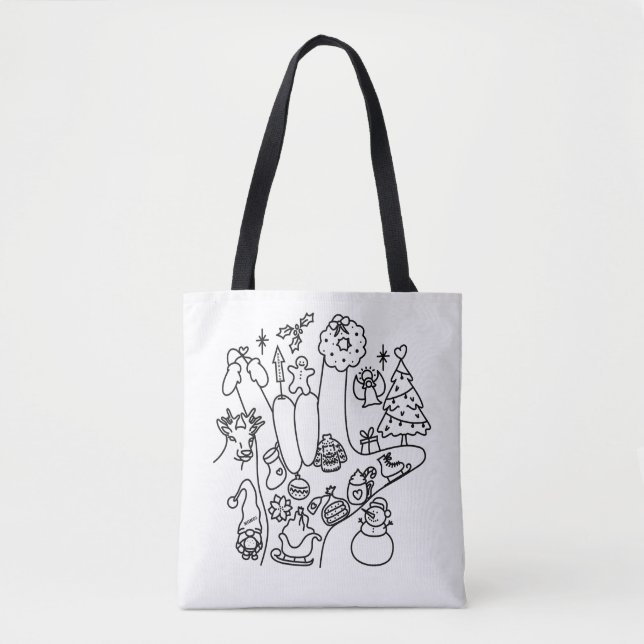 ASL ILY – Winter Vibes  Tote Bag (Front)