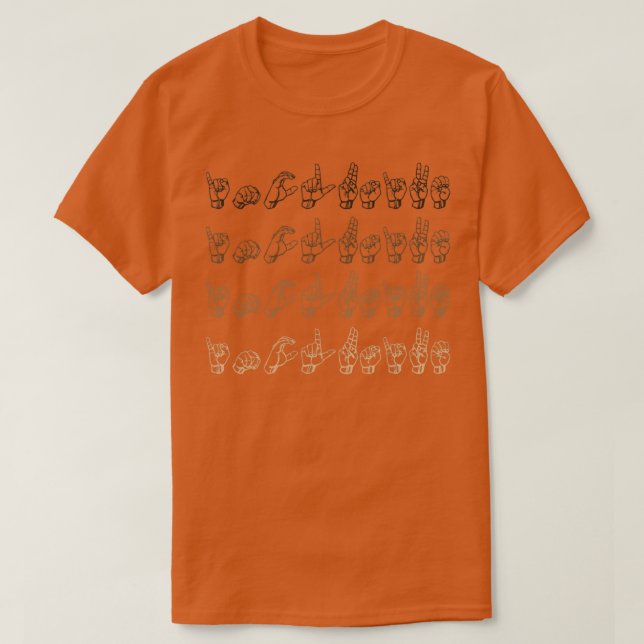 ASL Inclusivity T-Shirt (Design Front)