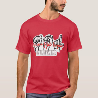 ASL Interpreter T-Shirt