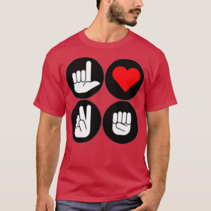 ASL LOVE 7 T-Shirt
