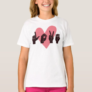 ASL Love IV - Valentine's Day T-Shirt
