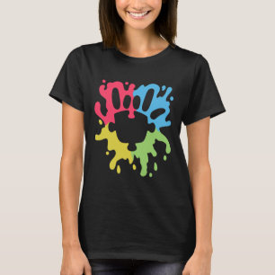 ASL Love Sign Non-verbal Autism Support Awareness  T-Shirt