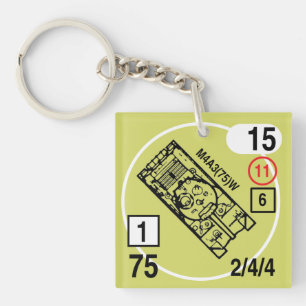 ASL M4A3(75)W Keychain Fob