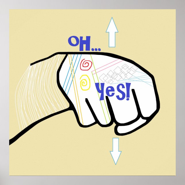 ASL Oh YES Poster (Front)