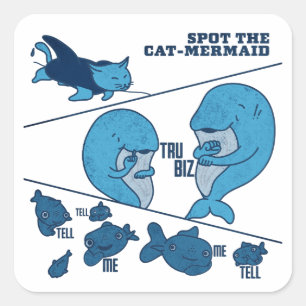 ASL Sign with Deaf Culture - Tru Biz  Square Sticker