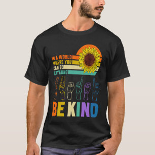 ASL Teacher Sign Language Deaf Hand Hearing T-Shirt