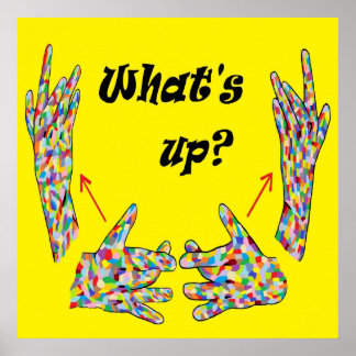 ASL What's UP? Poster