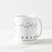 Aslak peptide name mug (Front Right)