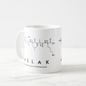 Aslak peptide name mug (Front Left)