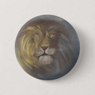 Aslan - Lion 6 Cm Round Badge