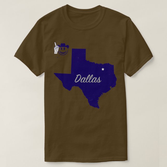 ASLDallasTX T-Shirt (Design Front)