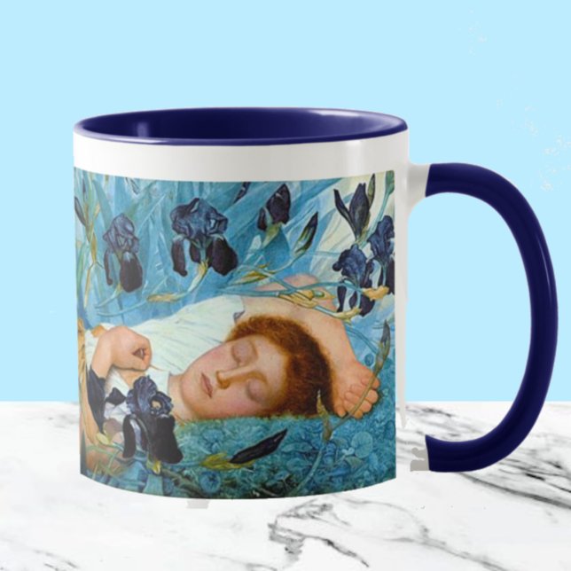 Asleep in the Irises Mug (Creator Uploaded)